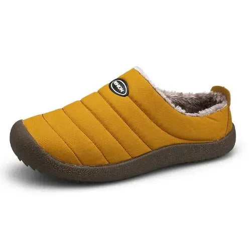 Men’s Winter Fleece-Lined Slippers