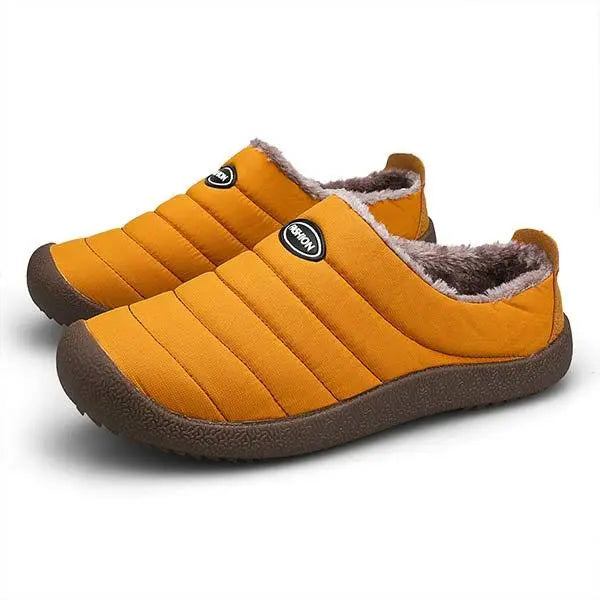 Men’s Winter Fleece-Lined Slippers