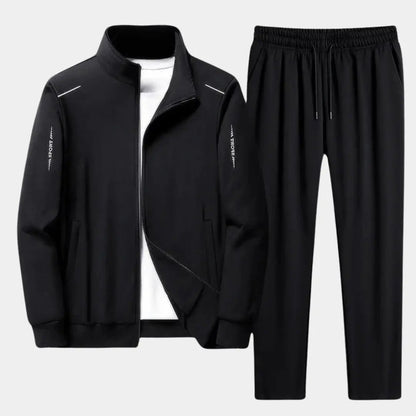 Men’s Zip-Up Winter Tracksuit Set