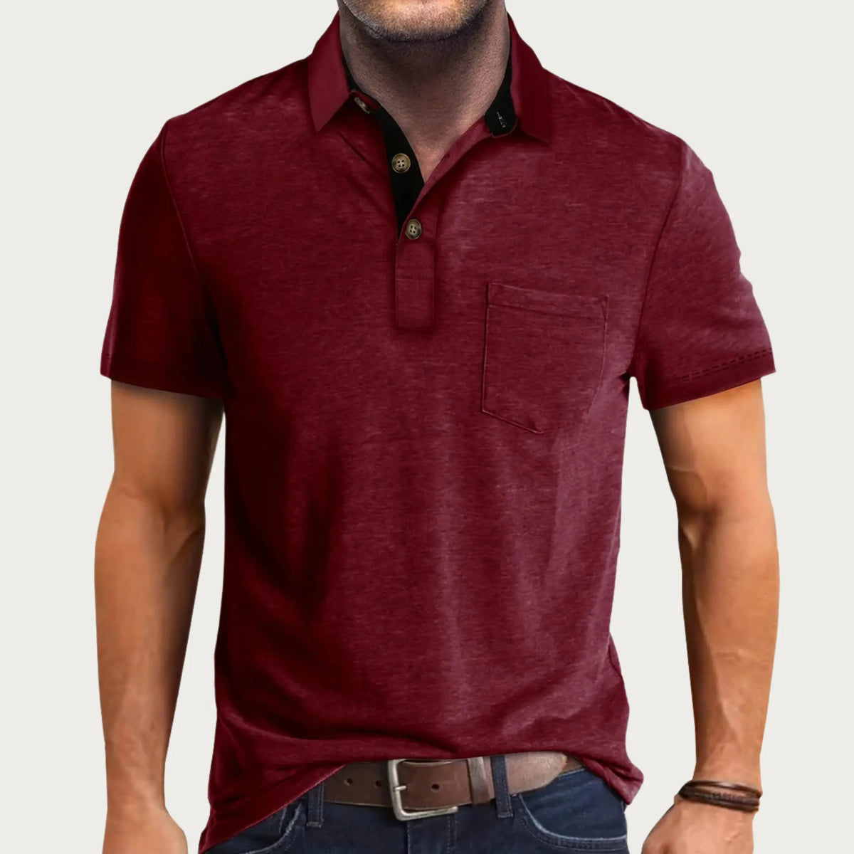 Men’s Classic Slim Fit Polo Shirt