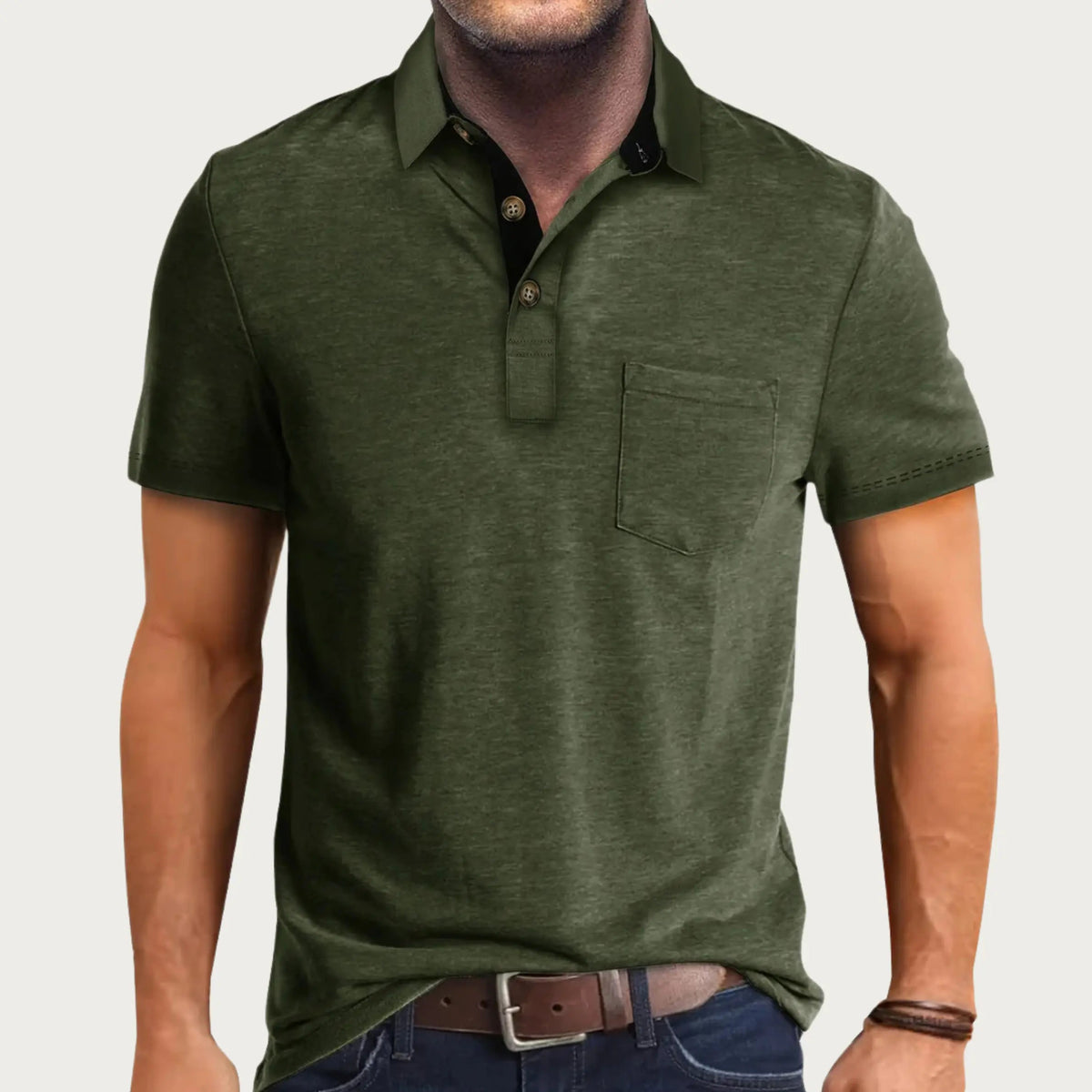 Men’s Classic Slim Fit Polo Shirt