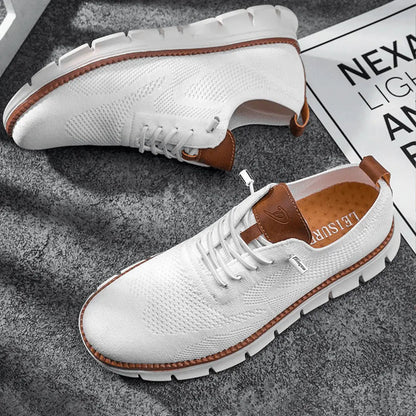 Men’s Ultra-Cushioned Breathable Knit Sneakers