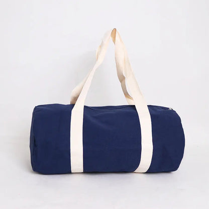 CANVAS BARREL BAG FOR MEN