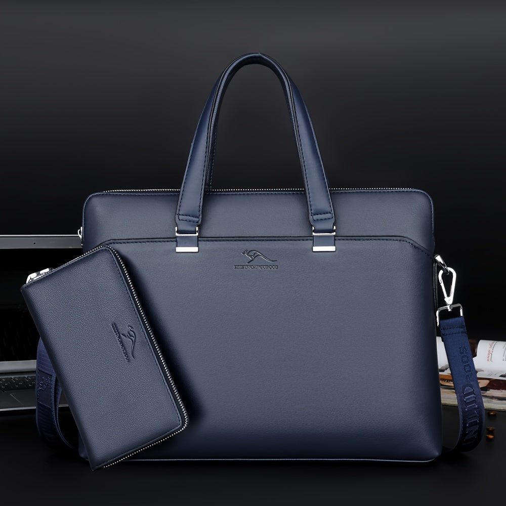 TWO-PIECE BRIEFCASE SET FOR MEN