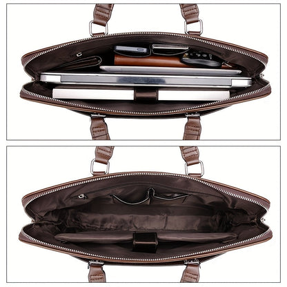 TWO-PIECE BRIEFCASE SET FOR MEN