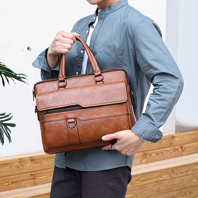 VINTAGE BRIEFCASE BAG FOR MEN