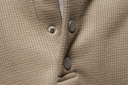 TEXTURED HENLEY SWEATSHIRT FOR MEN