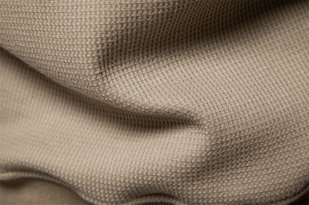 TEXTURED HENLEY SWEATSHIRT FOR MEN