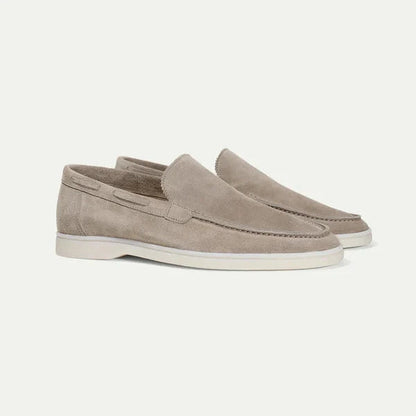 SUEDE SLIP-ON LOAFERS FOR MEN