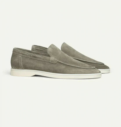 SUEDE SLIP-ON LOAFERS FOR MEN