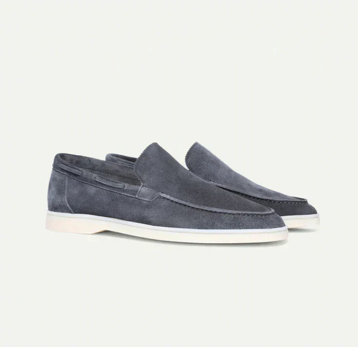 SUEDE SLIP-ON LOAFERS FOR MEN