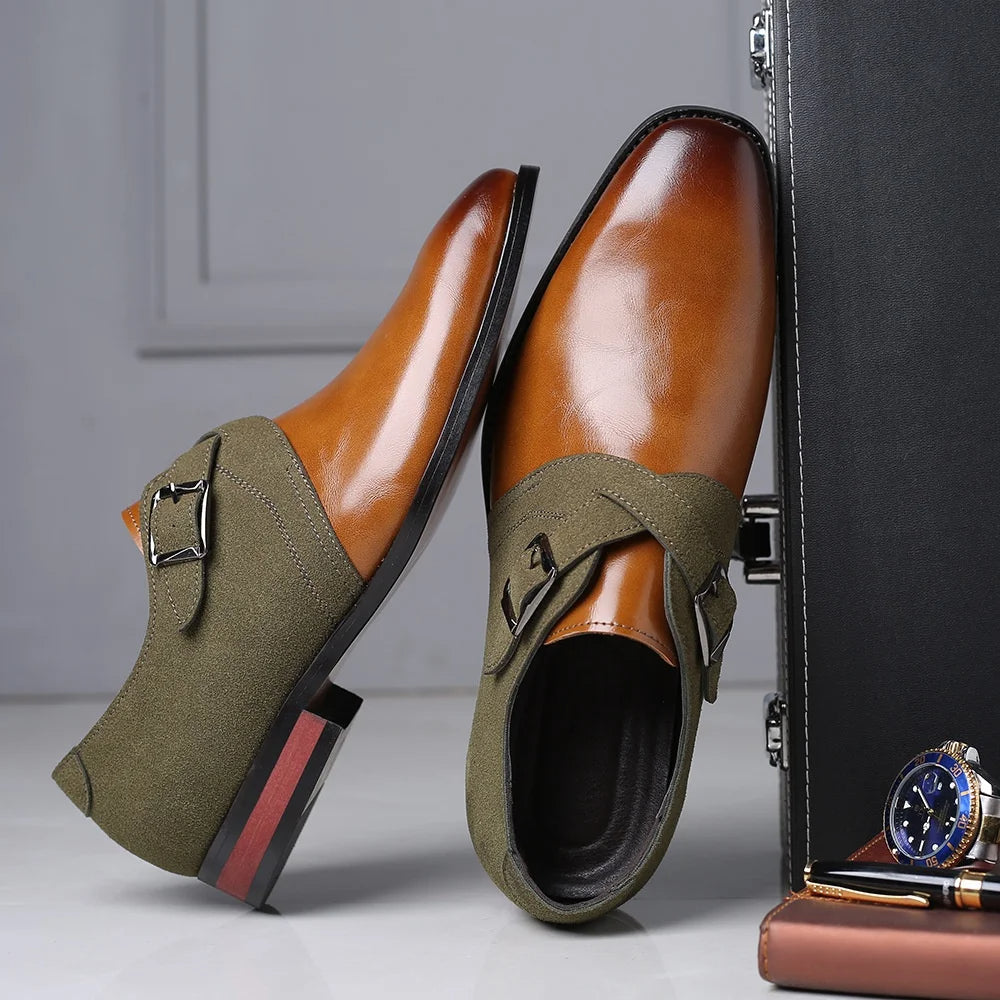 DUAL-TONE LOAFERS FOR MEN