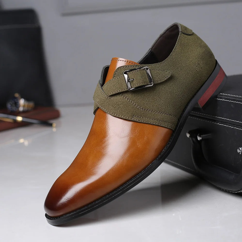 DUAL-TONE LOAFERS FOR MEN