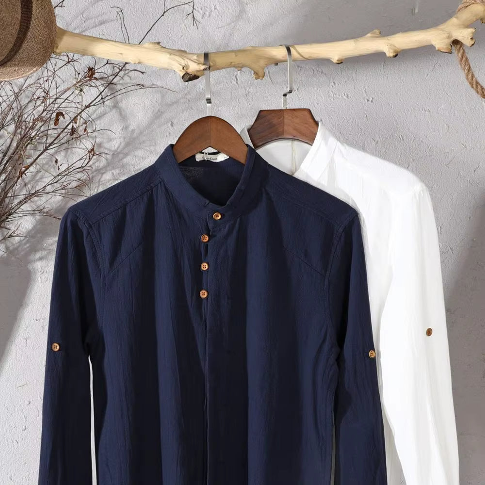 BUTTON-UP SHIRT FOR MEN