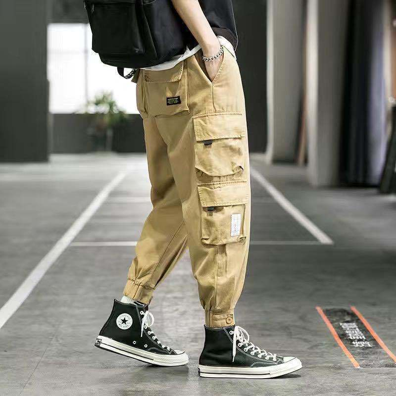 TAPERED CARGO PANTS FOR MEN