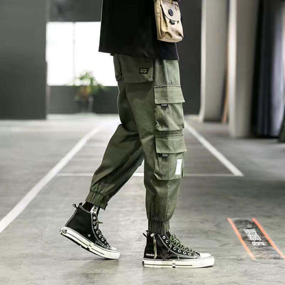 TAPERED CARGO PANTS FOR MEN