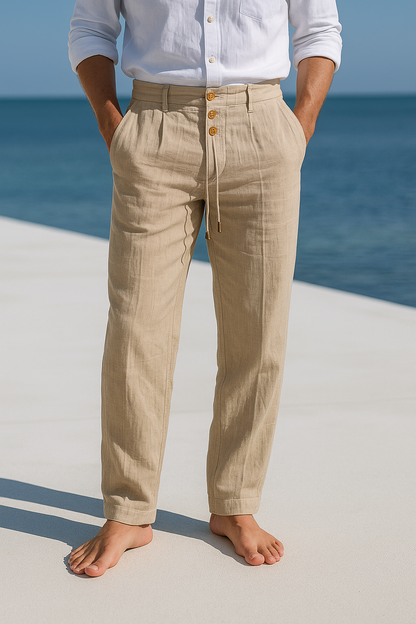 STRAIGHT-LEG TROUSERS FOR MEN