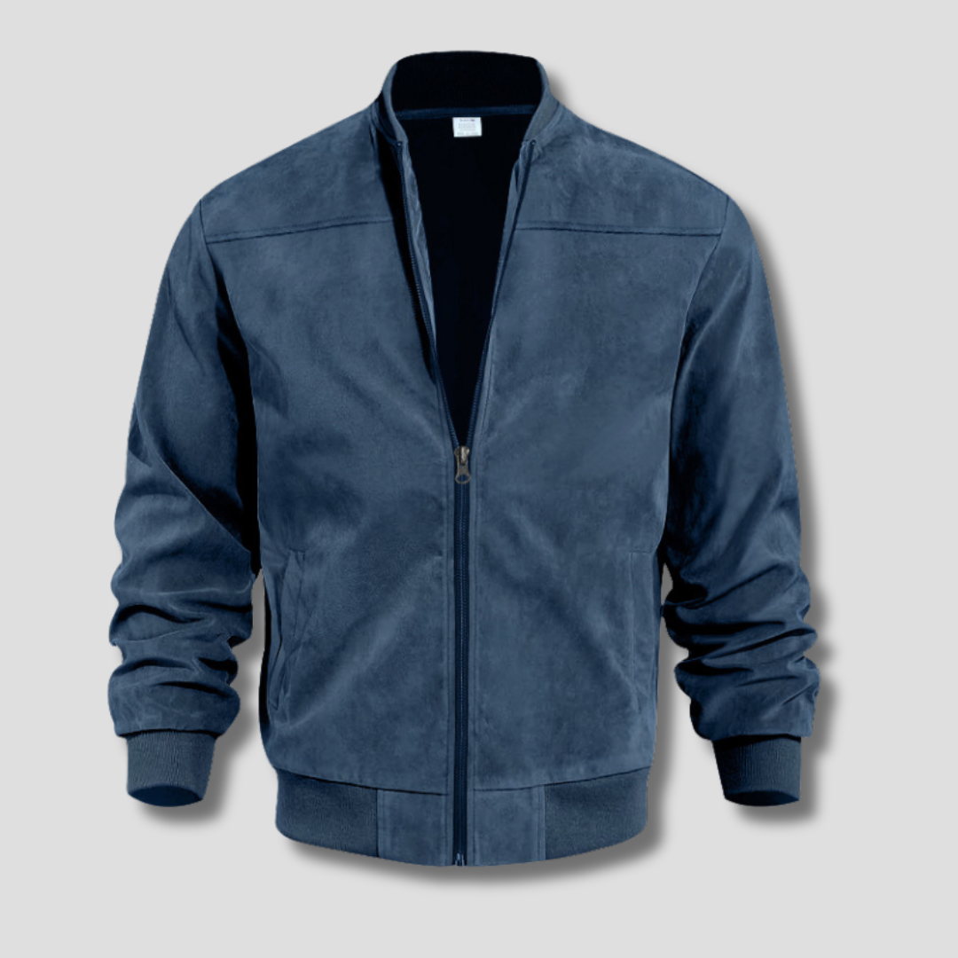 FAUX BOMBER JACKET FOR MEN
