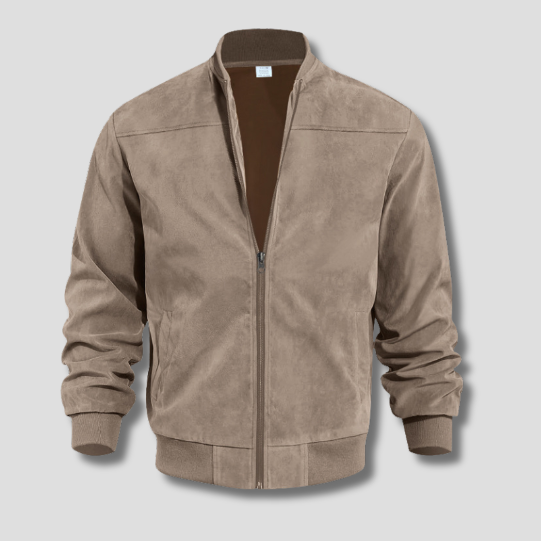 FAUX BOMBER JACKET FOR MEN