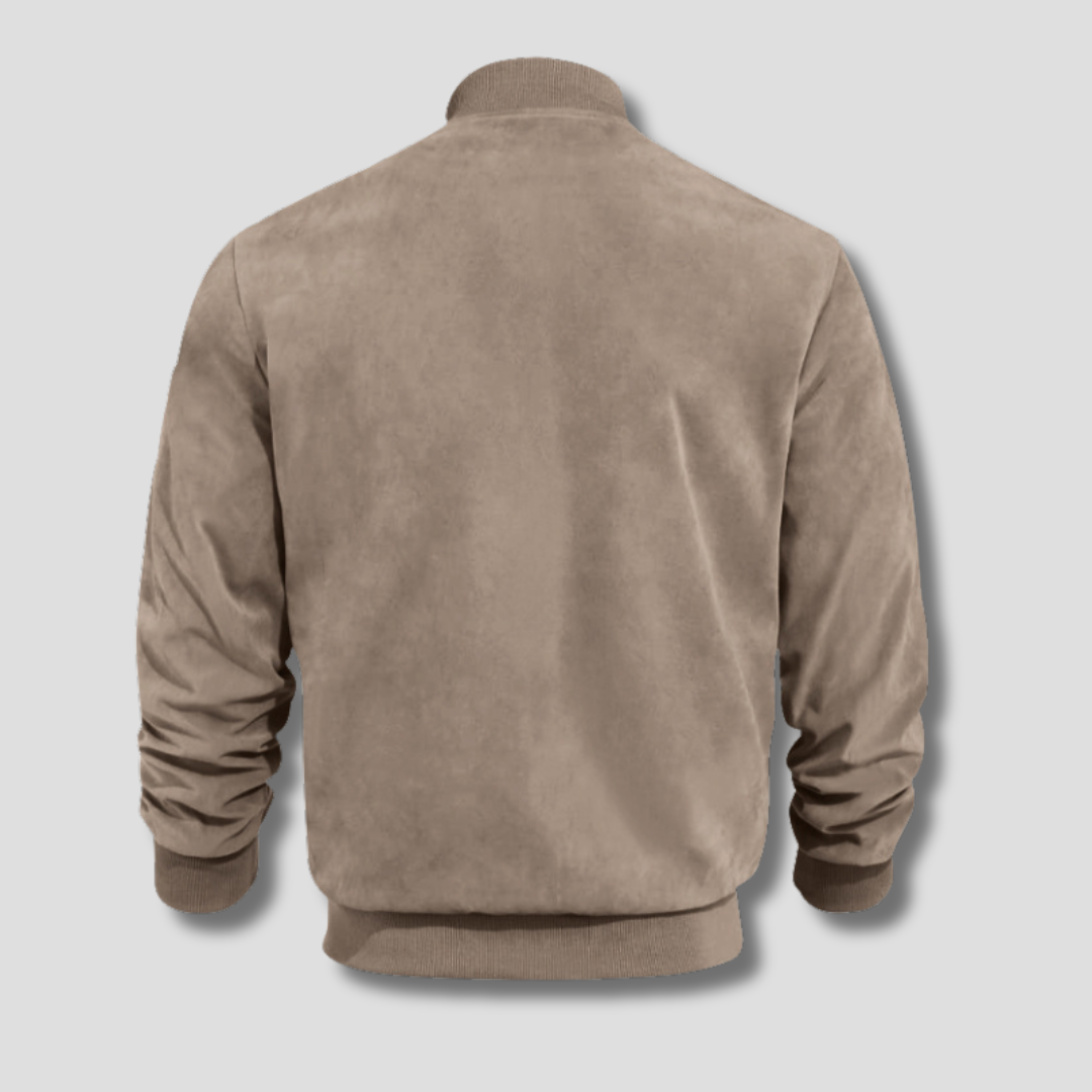 FAUX BOMBER JACKET FOR MEN