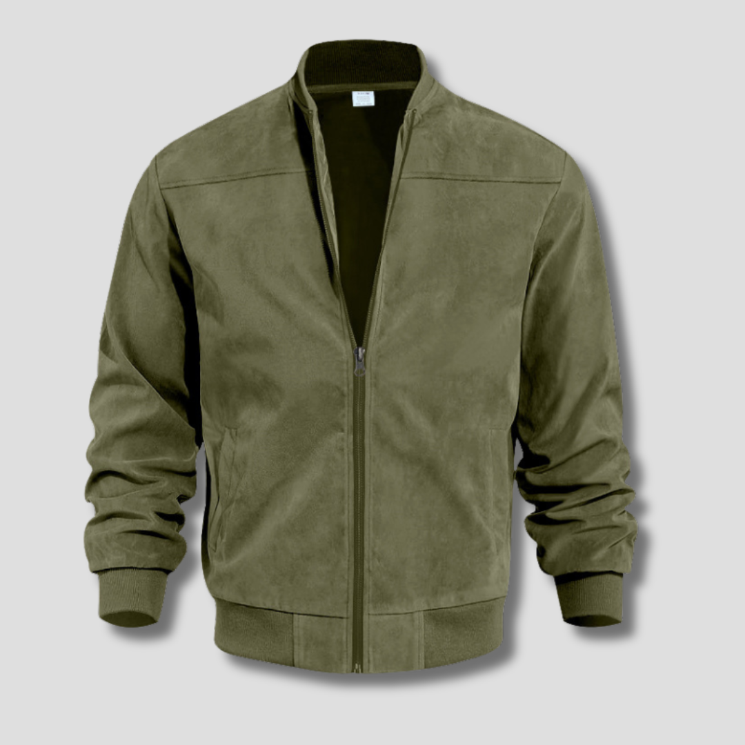 FAUX BOMBER JACKET FOR MEN