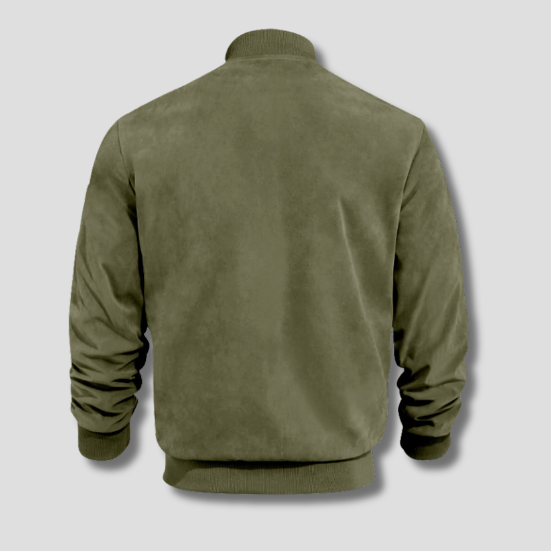FAUX BOMBER JACKET FOR MEN
