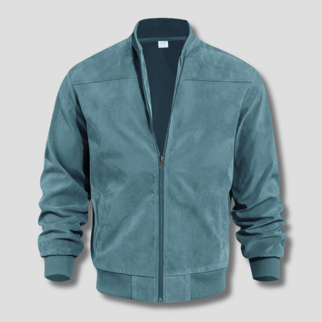 FAUX BOMBER JACKET FOR MEN