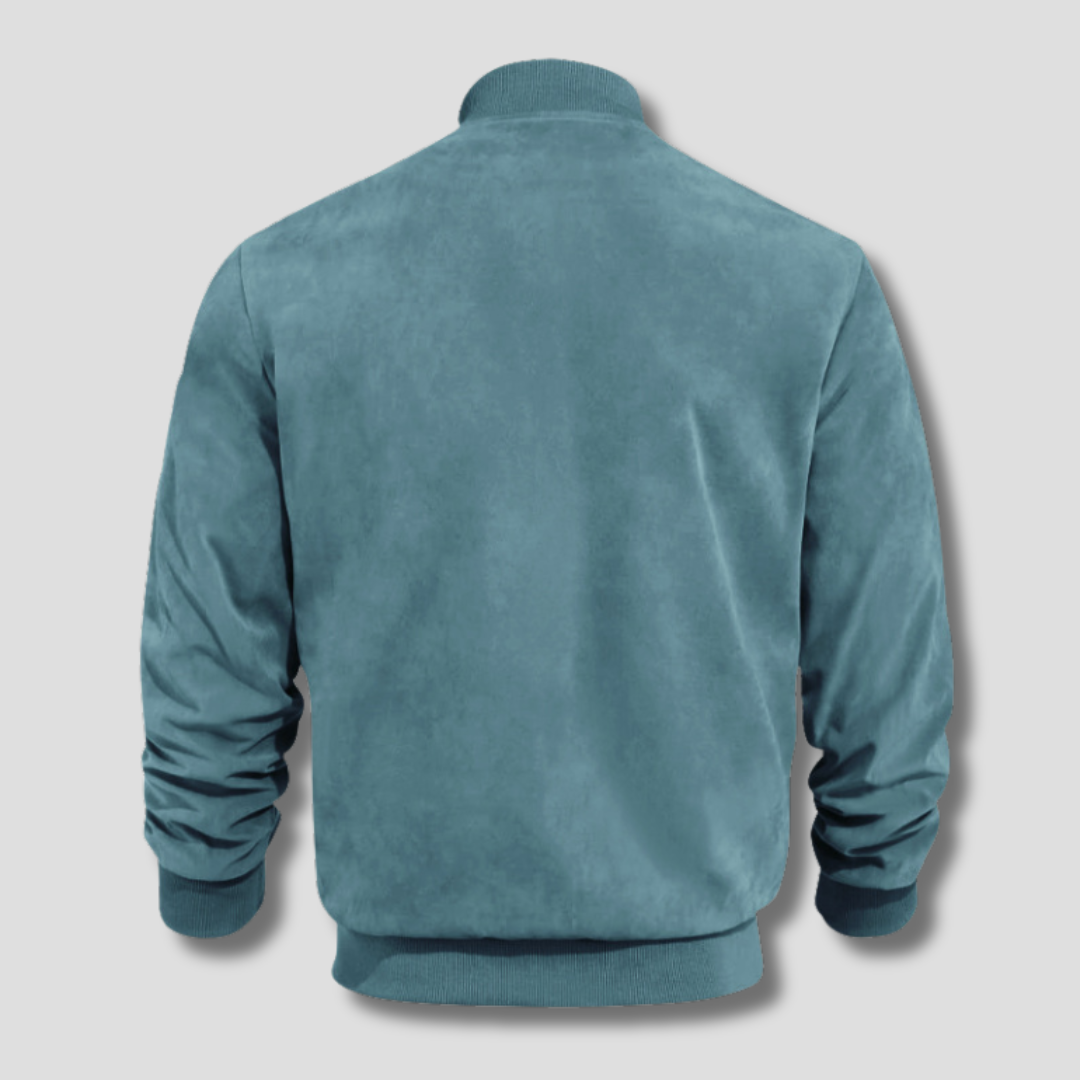 FAUX BOMBER JACKET FOR MEN