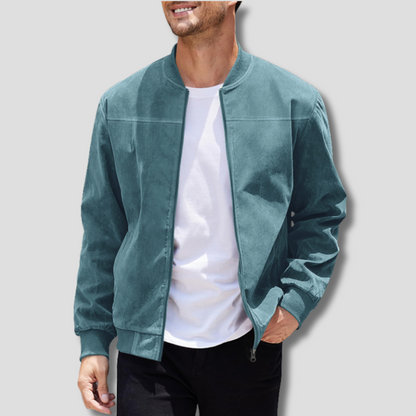 FAUX BOMBER JACKET FOR MEN
