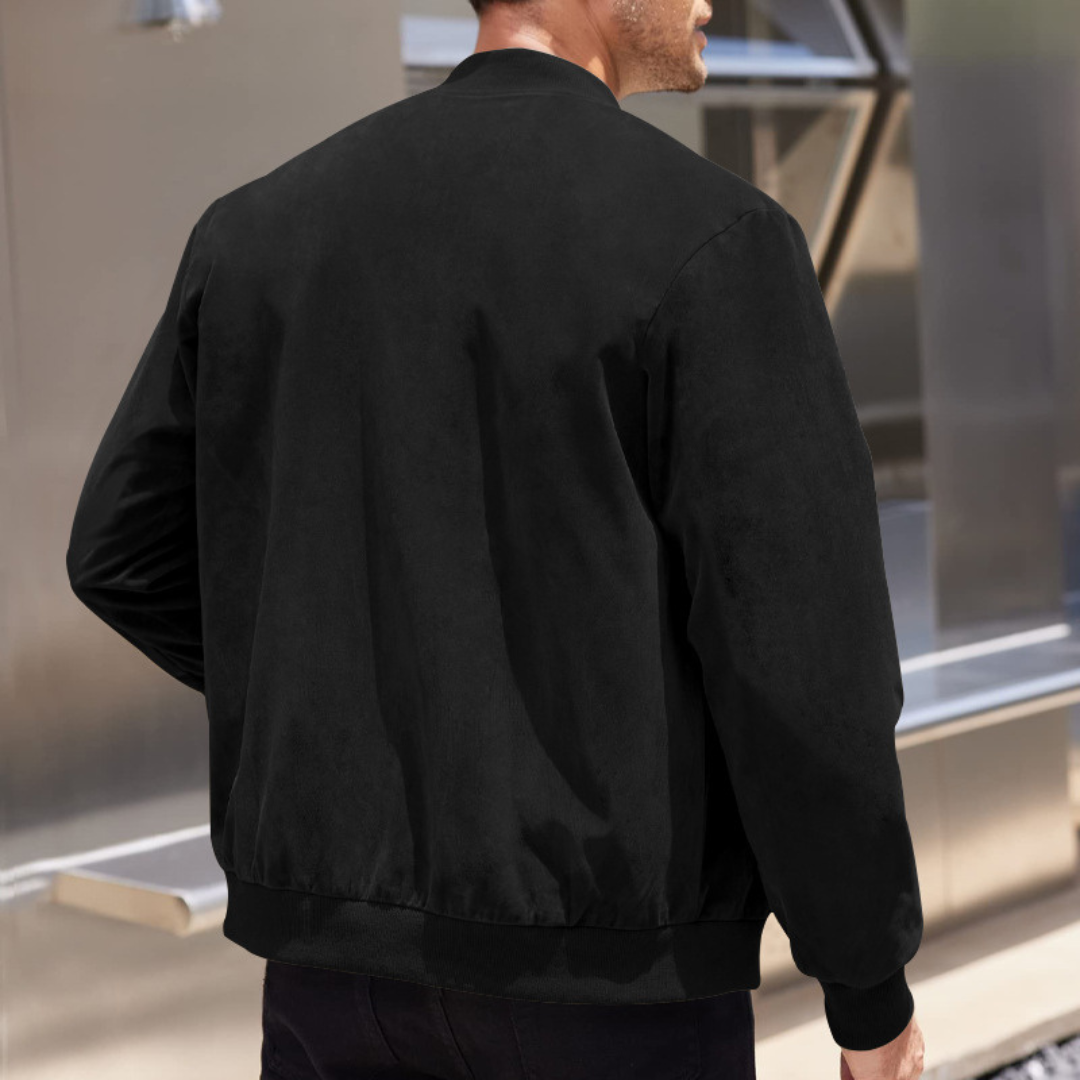FAUX BOMBER JACKET FOR MEN