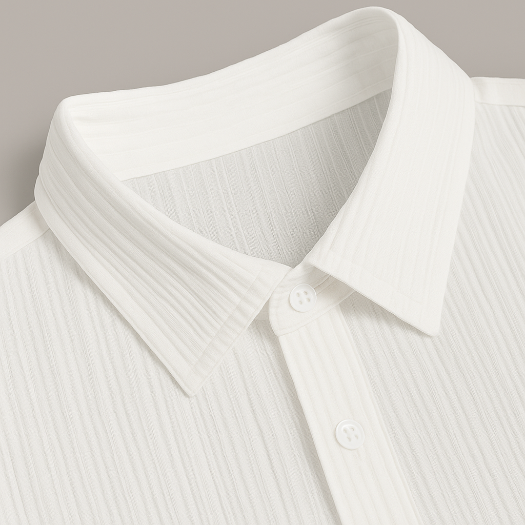 Men relaxed wear two-piece lounge set ribbed jersey