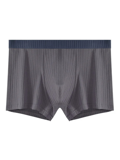 Men daily wear boxer briefs ribbed