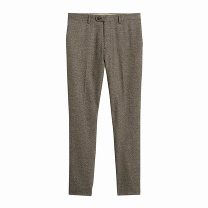 Men Wedding Three‑Piece Suit Tweed
