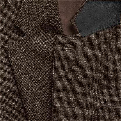 Men Wedding Three‑Piece Suit Tweed