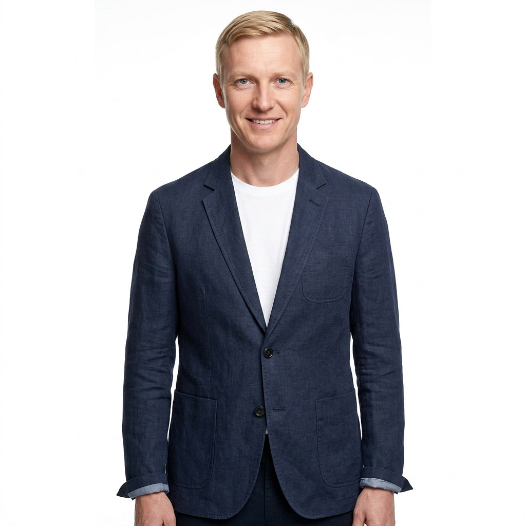 UNSTRUCTURED BLAZER FOR MEN