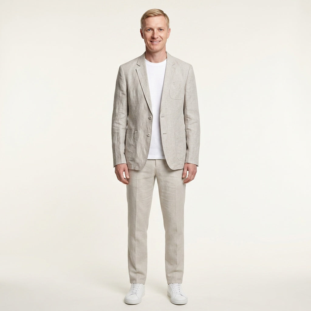 UNSTRUCTURED BLAZER FOR MEN