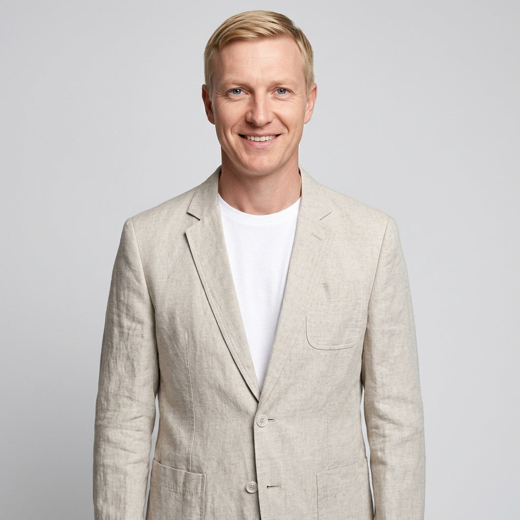 UNSTRUCTURED BLAZER FOR MEN