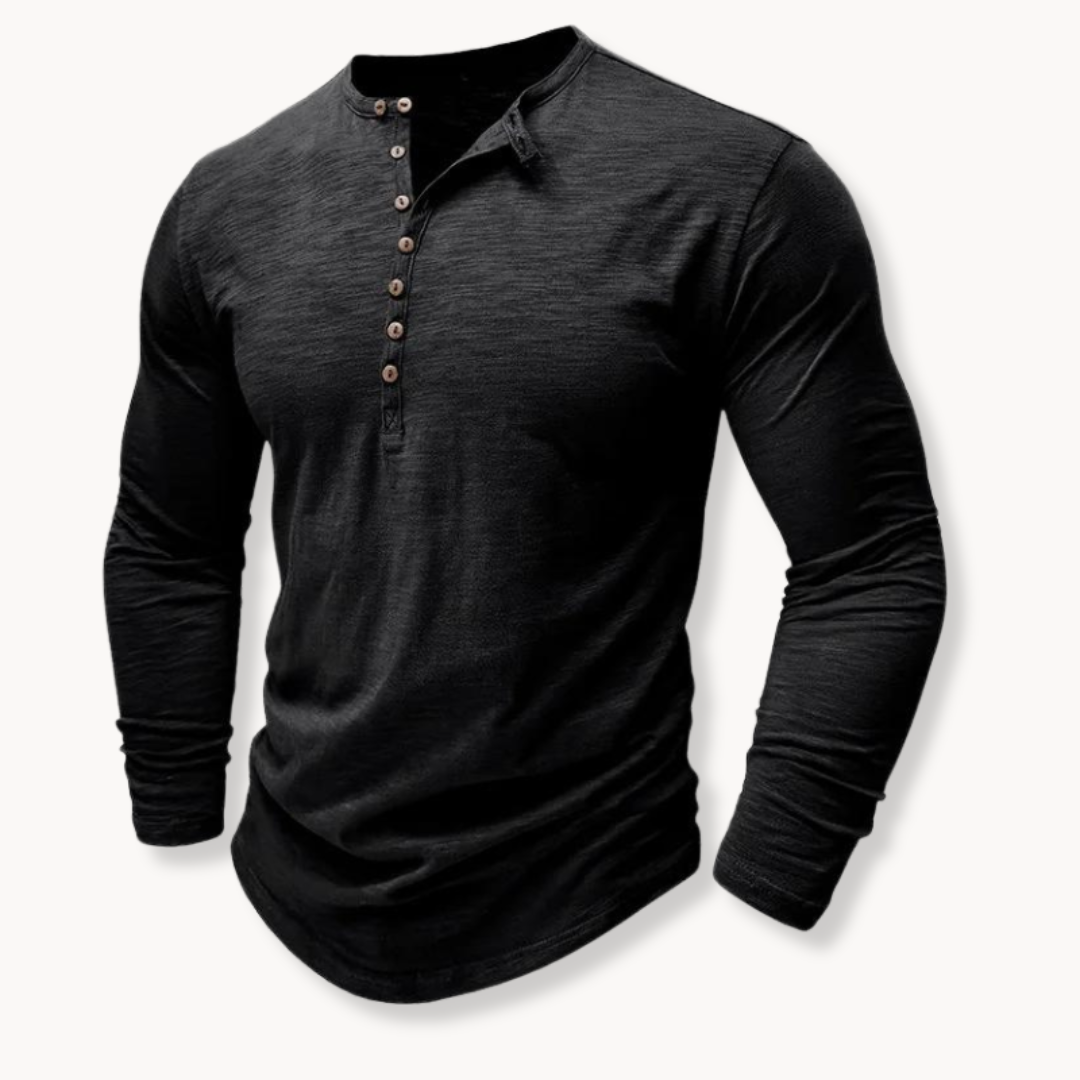 HENLEY SHIRT FOR MEN