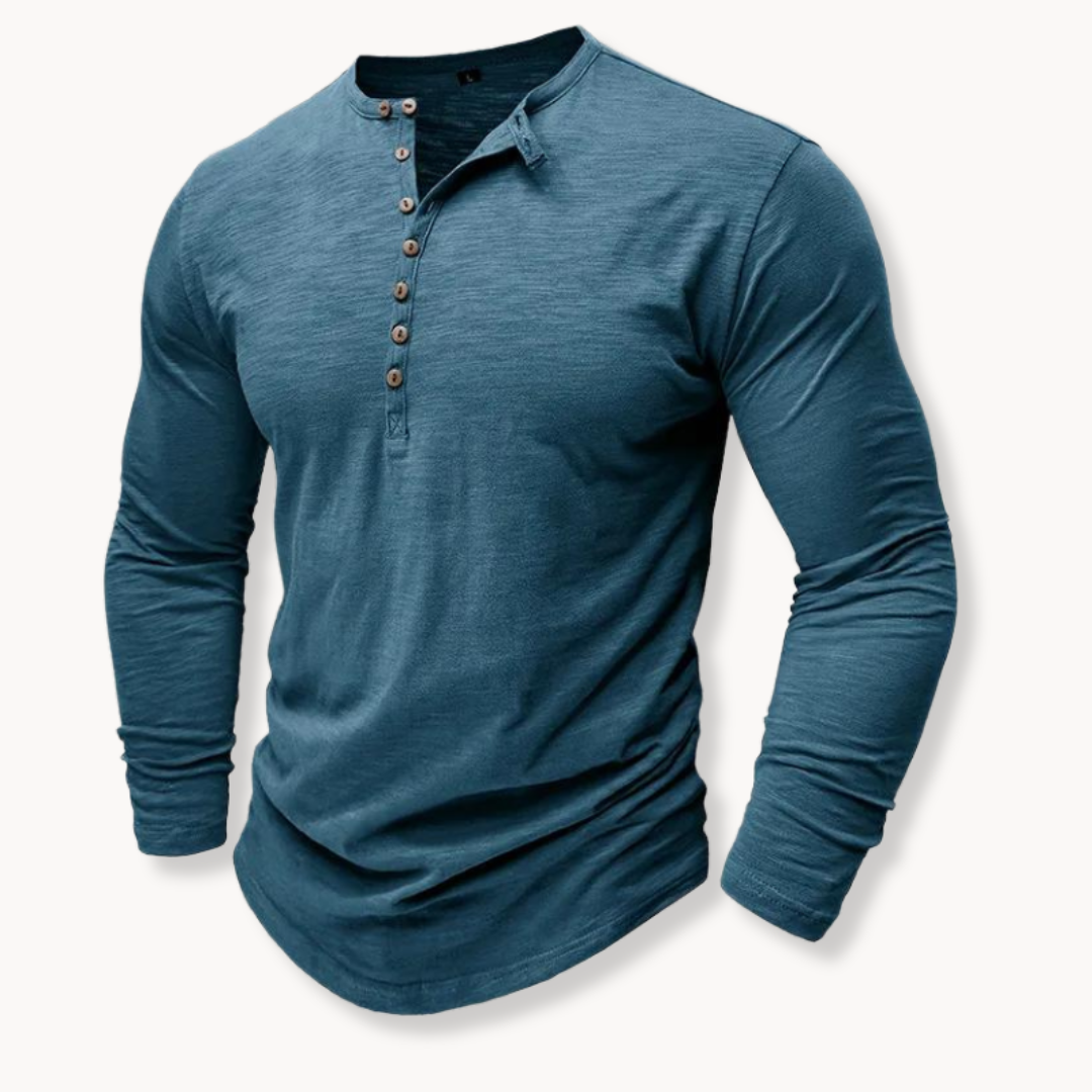 HENLEY SHIRT FOR MEN