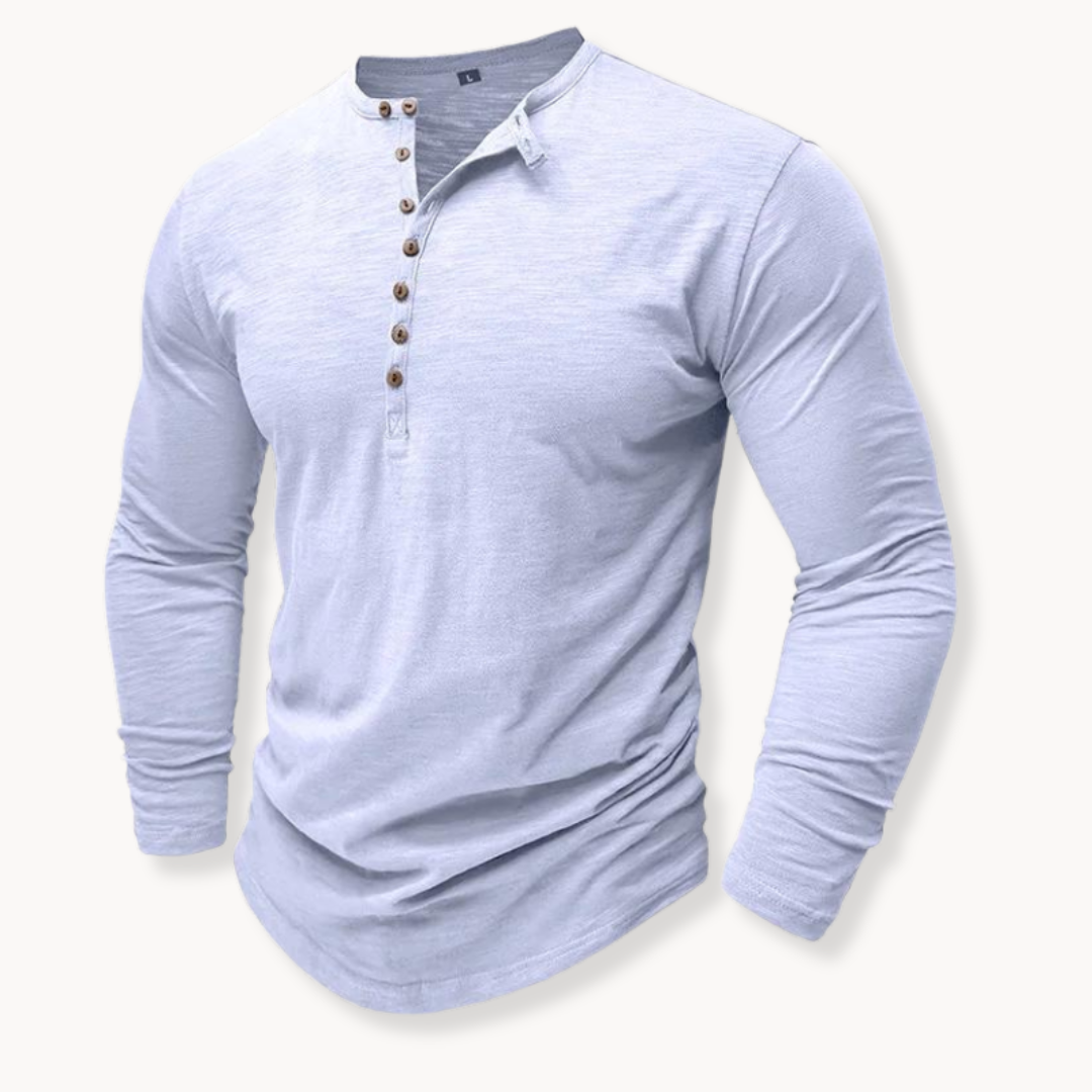 HENLEY SHIRT FOR MEN