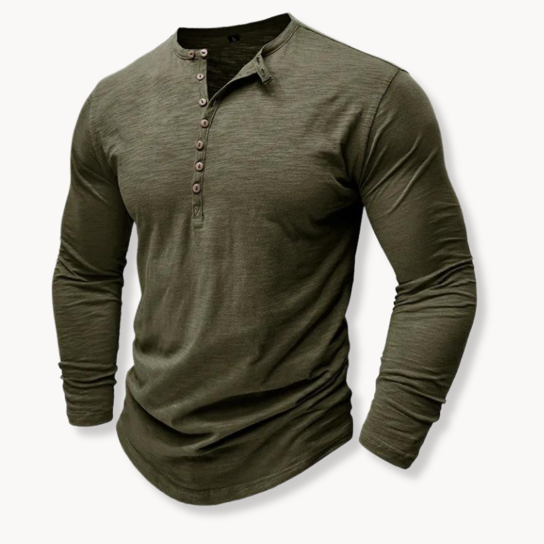 HENLEY SHIRT FOR MEN