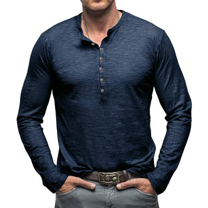 HENLEY SHIRT FOR MEN