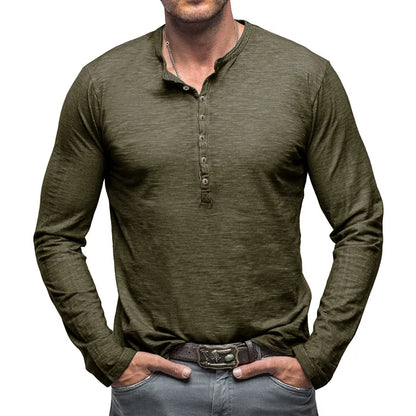 HENLEY SHIRT FOR MEN