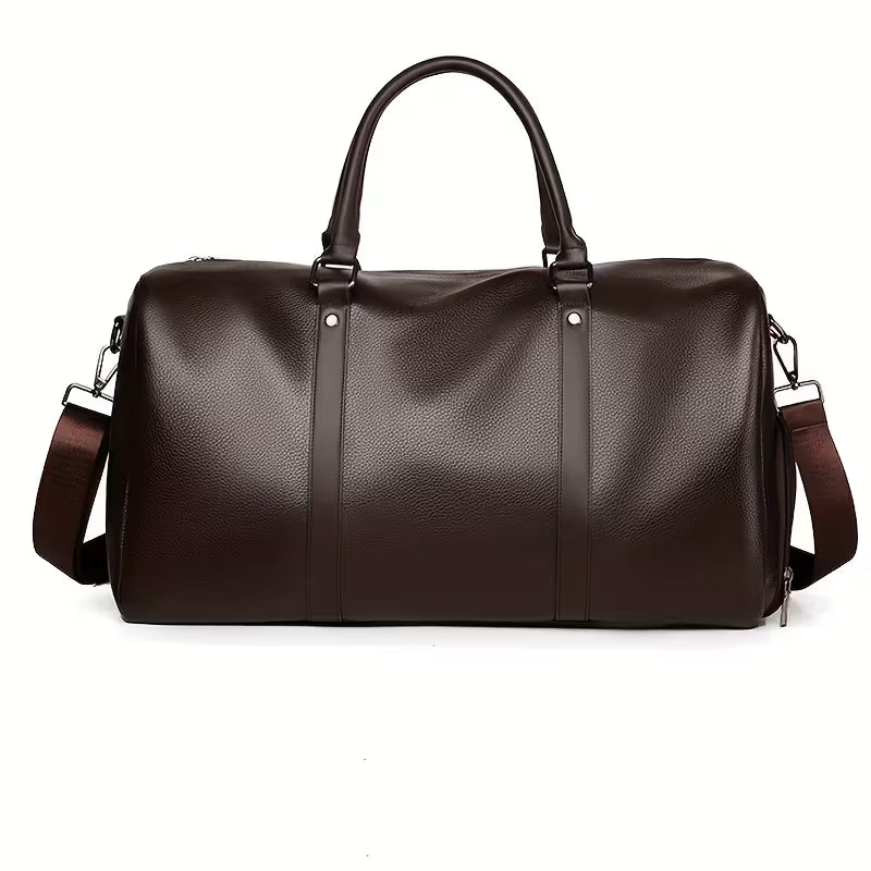 STRUCTURED EXECUTIVE WEEKENDER DUFFLE BAG FOR MEN