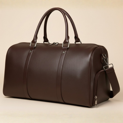 STRUCTURED EXECUTIVE WEEKENDER DUFFLE BAG FOR MEN