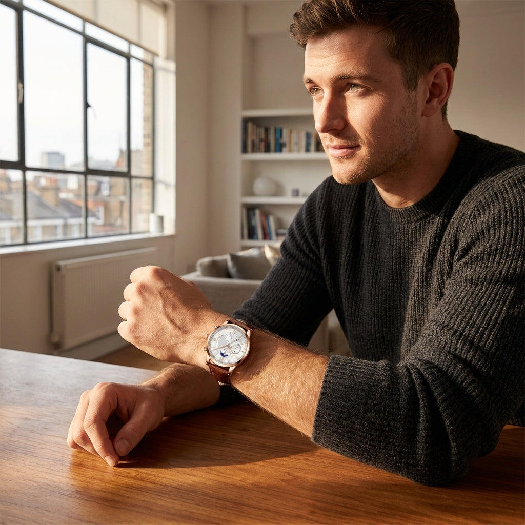 CLASSIC QUARTZ WATCH FOR MEN