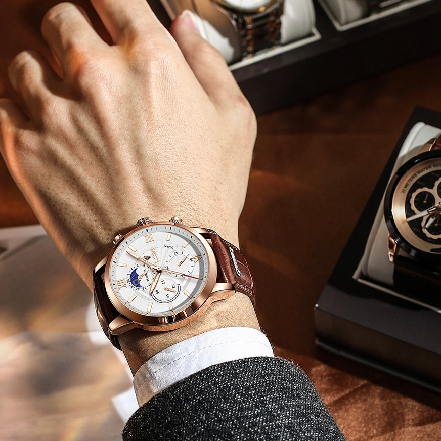 CLASSIC QUARTZ WATCH FOR MEN
