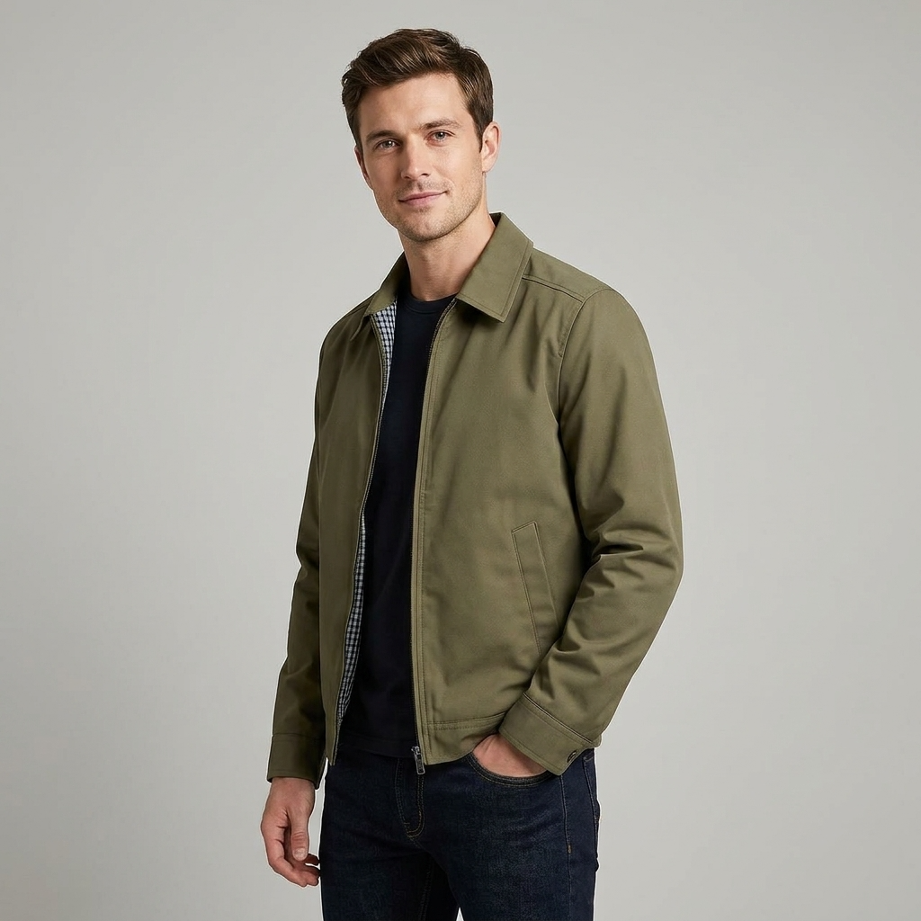 LINED CLASSIC JACKET FOR MEN