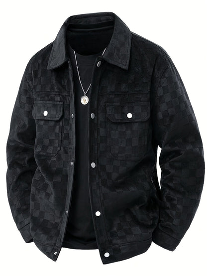 CHECKERED JACKET FOR MEN
