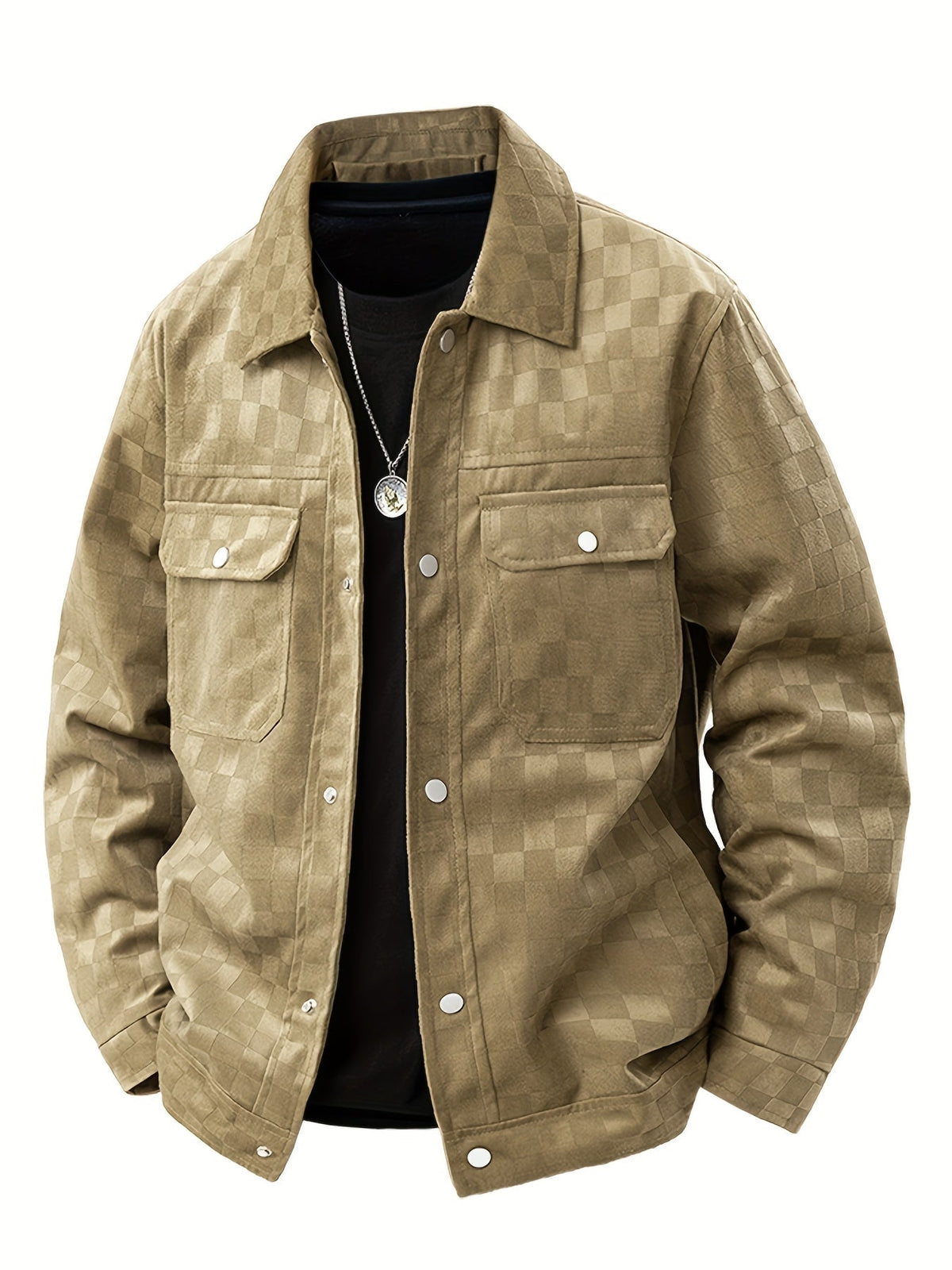 CHECKERED JACKET FOR MEN